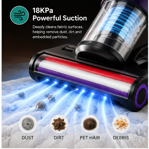 Surface Reset 18KPa suction feature